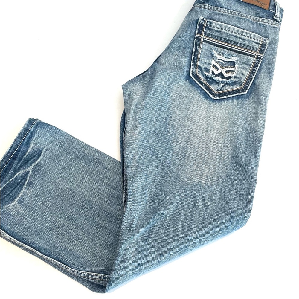 Flypaper Denim Straight Jeans in Light Blue Men’s W33 L30